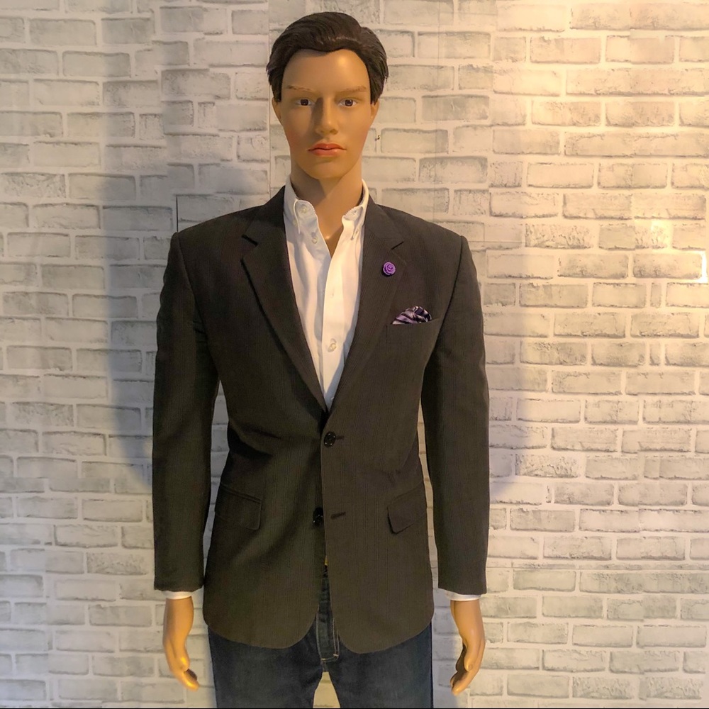 EUC Marc by Marc Jacobs Wool Blend Striped Blazer